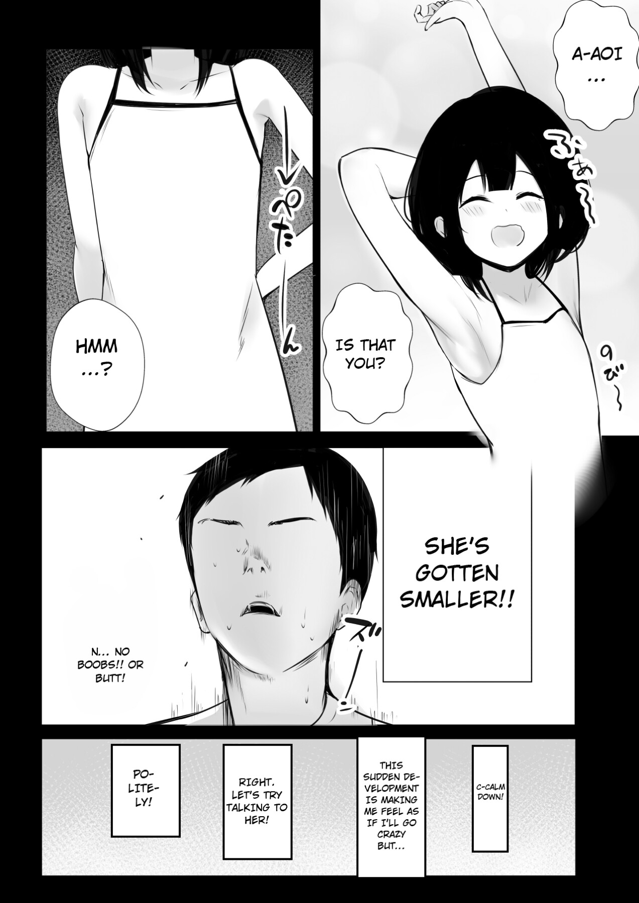 Hentai Manga Comic-I Witnessed The Big Breasted Schoolgirl Who Was Only Nice To Me having Sex With Another Man 6-Read-40